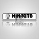 ADHESIVO PEGATINA PARAGOLPES DELANTERO MINAUTO 