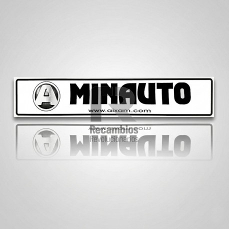 ADHESIVO PEGATINA PARAGOLPES DELANTERO MINAUTO 