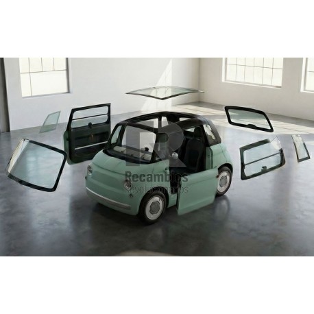 CRISTAL CITROEN AMI, FIAT TOPOLINO, OPEL ROCKS-E