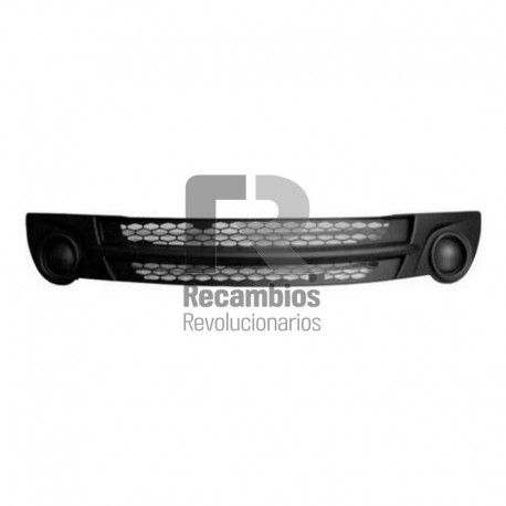 REJILLA O CALANDRA CENTRAL PARAGOLPES DELANTERO EN PLÁSTICO ABS 