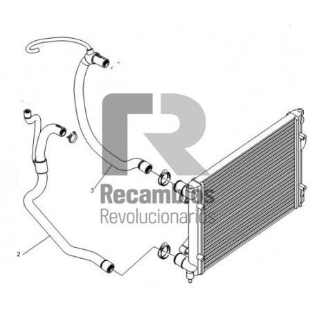 MANGUITO RADIADOR MICROCAR 1006230