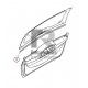 GOMA PERFIL PARTE HORIZONTAL PORTON  MICROCAR