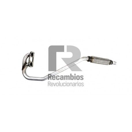 TUBO COLECTOR Y FLEXIBLE ESCAPE AIXAM  / MINAUTO 150BF007