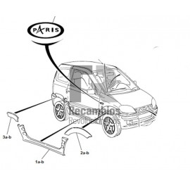 ALETINES DELANTERO DERECHO E IZQUIERDO MICROCAR