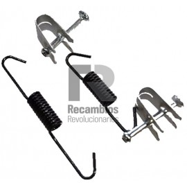 KIT MUELLE ZAPATAS DE FRENO TRASERO